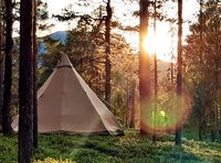 Camping in Lappland